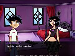 Danny Phantom和Amity的哥特式性爱