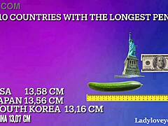 Legs, asses, and skinny bodies in the Top 10 longest cock countries