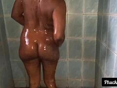 MILF hurries to the restroom for a pee break after intense BBC sex - Phucknaija