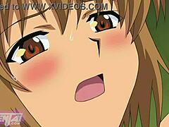 金发熟女和棕发继妹在Hentai视频中的感性三人行