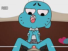 Cartoon porn stars – Nicole Watterson gets fucked by gumball in this hot cartoon fuck heater